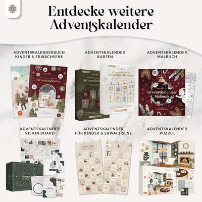 Adventskalender Malbuch zum Ausmalen